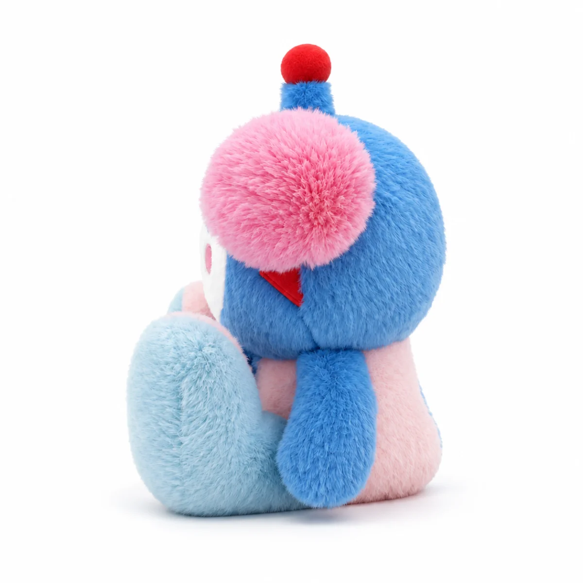 Opposite side view of the Babaru plush toy