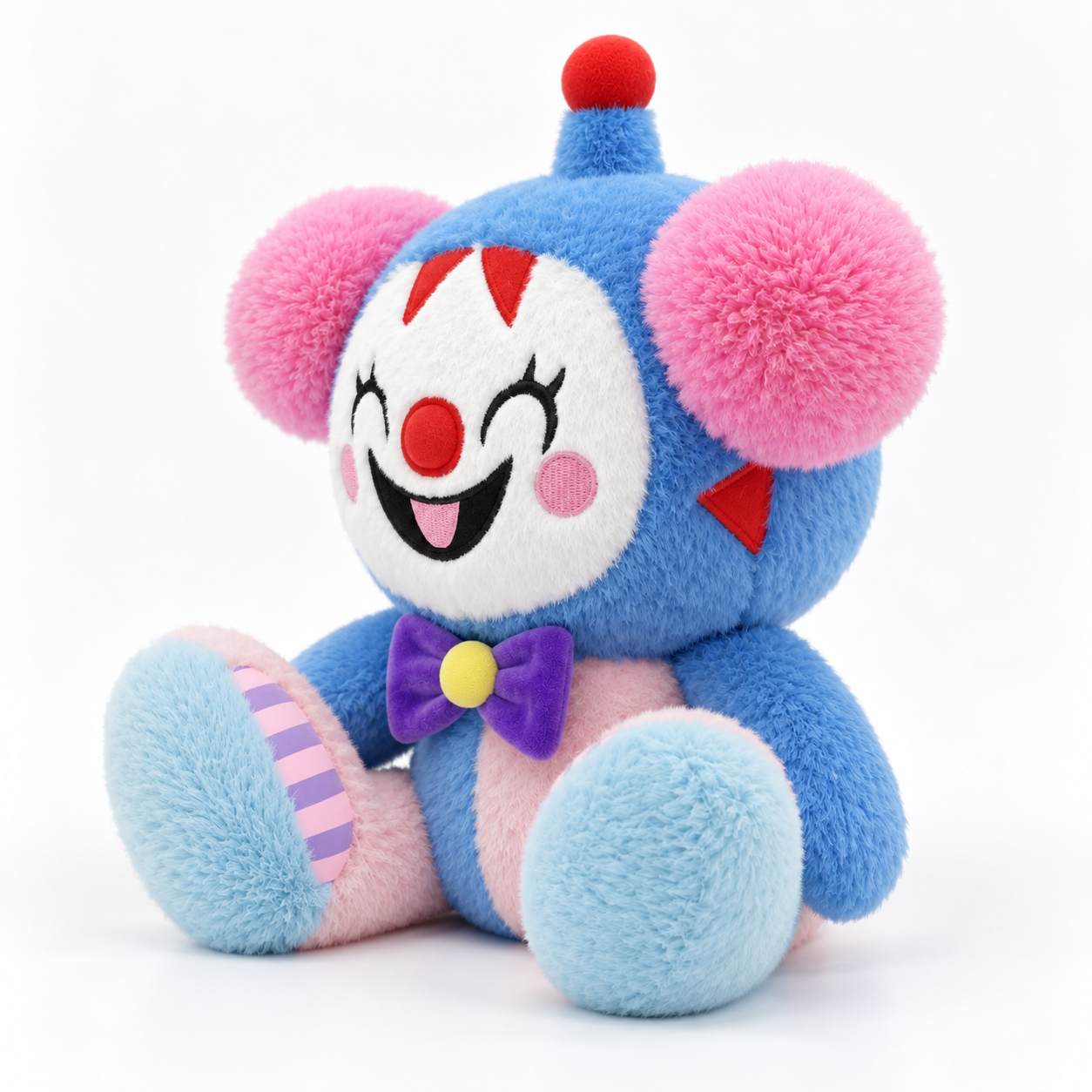 Babaru plush toy, angled view facing left