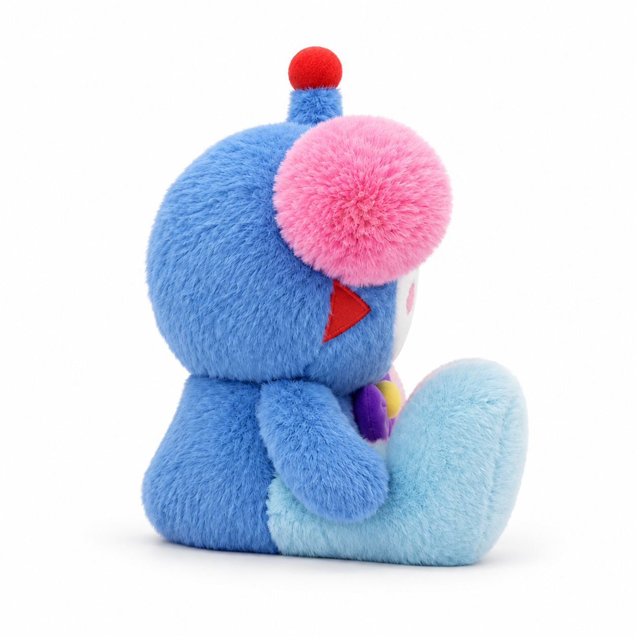 Babaru plush toy, side view facing right